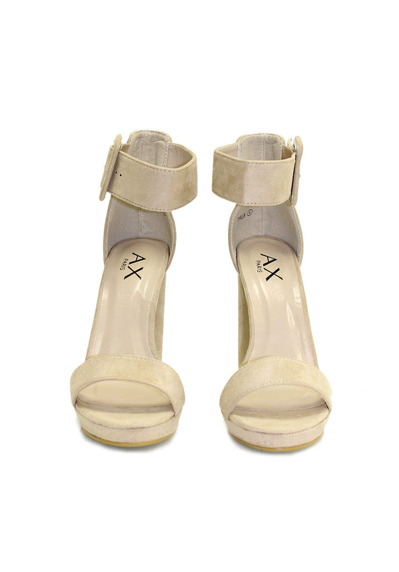 Cream suede heels shop