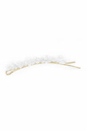 Clear Beaded Hair Grip