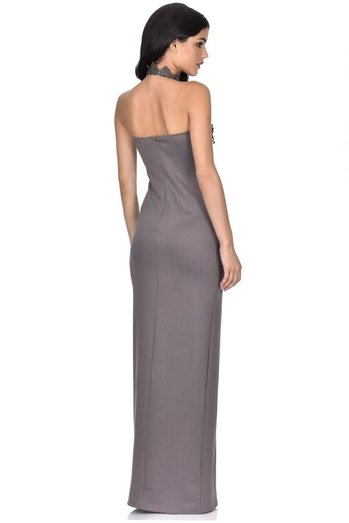 Pewter maxi discount dress