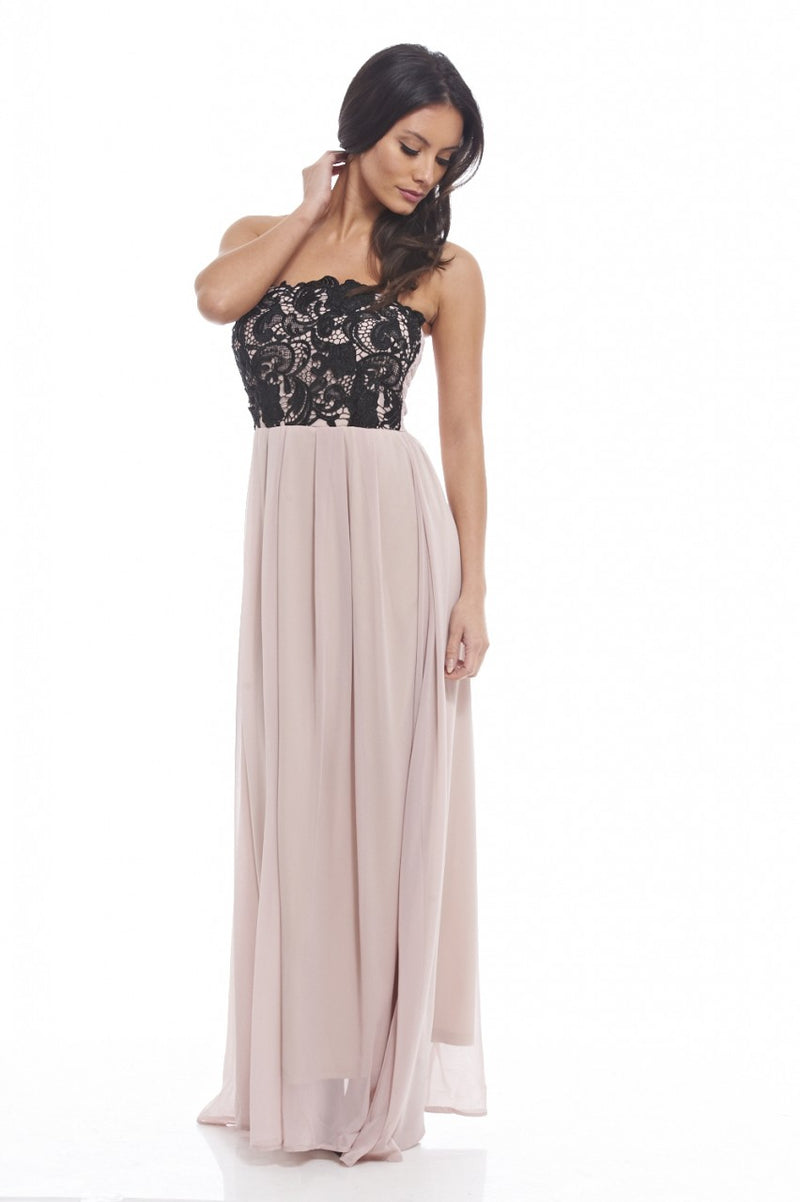 Crochet Boobtube Maxi Dress AX Paris Crochet Boobtube Maxi Dress AX Paris