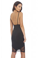 Plunge Front Bodycon