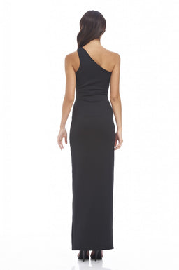 Asymmetric Maxi Dress