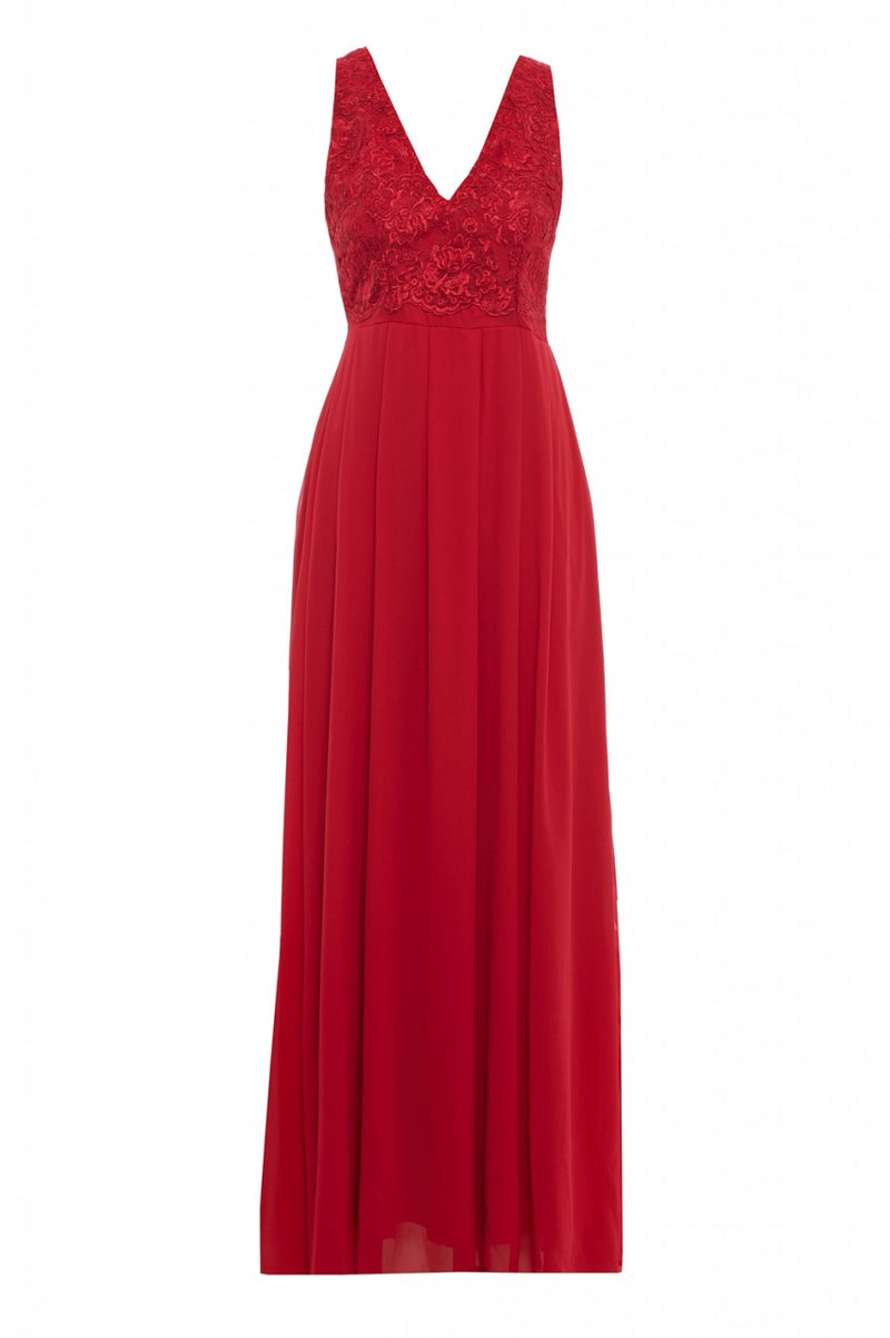 Lace Top Maxi Dress