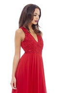 Lace Top Maxi Dress