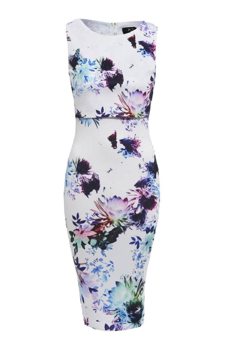 Floral Printed Midi Dress