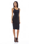 Elasticated Strap Midi Dress