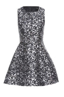 Leopard Print Skater Dress