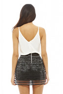 2 in 1 Elastic Skirt Dress