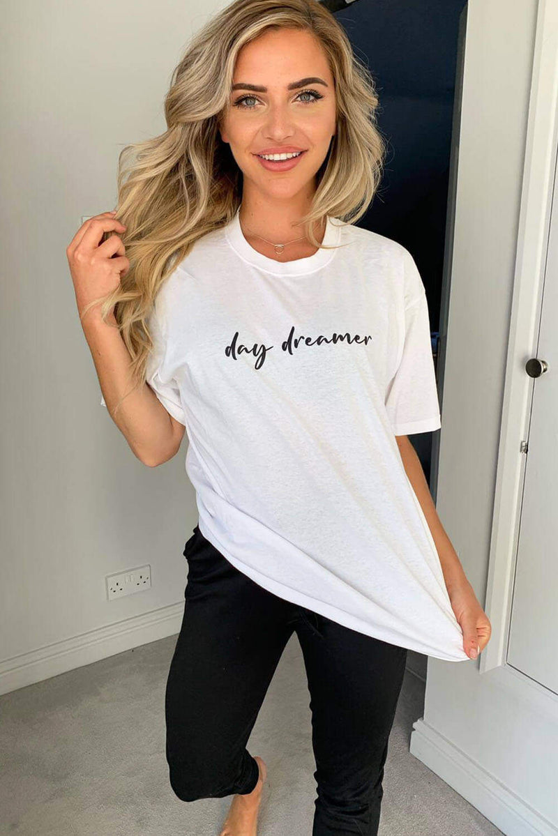 White Day Dreamer T Shirt