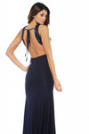 Jewel Strap Backless Maxi