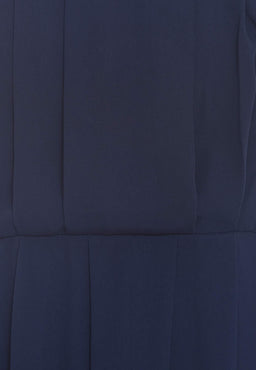 Plain Elegant  Chiffon Strapless Dress