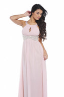 Embellished Key Hole Front Maxi