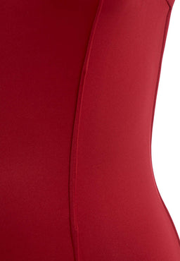 Cut In Neck  Midi Dress