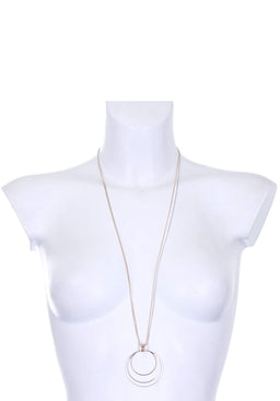 Gold Circle Necklace