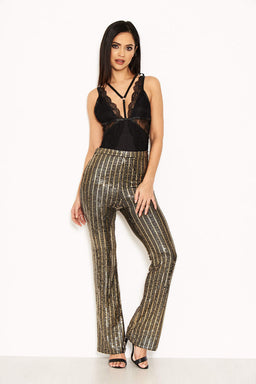 Gold Sparkle Trousers
