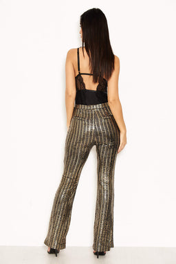 Gold Sparkle Trousers