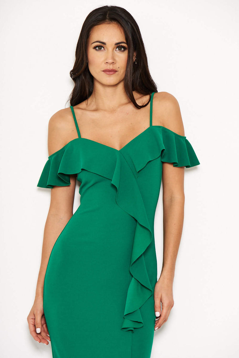 Green-Cold-Shoulder-Frill-Detail-Midi-Dress -4_f9b76077-d788-4a57-9a0a-6c20f23a7420_800x.jpg?v=1595276255 Green-Cold-Shoulder-Frill-Detail-Midi-Dress -4_f9b76077-d788-4a57-9a0a-6c20f23a7420_800x.jpg?v=1595276255