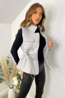 Grey Puffer Gilet