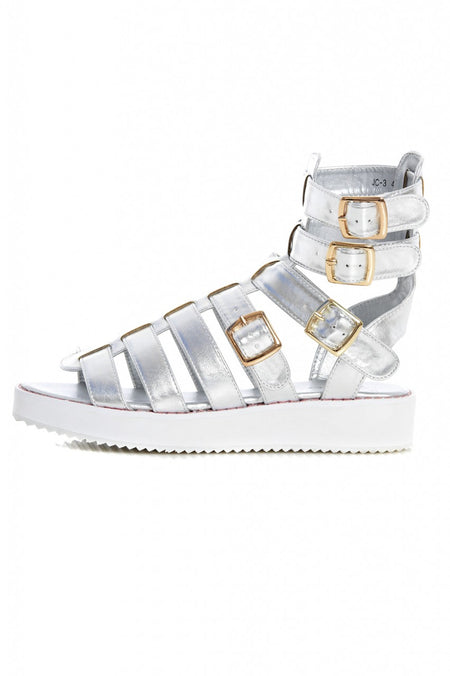 High Leg Chunky Gladiator Sandal