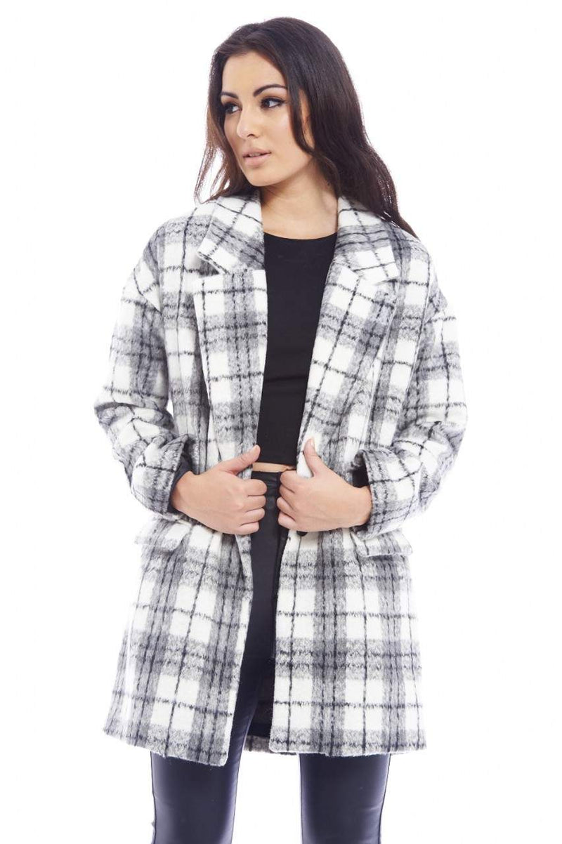 Checked Wool Jacket