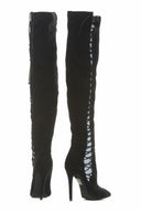 Suede Lace Up Boots
