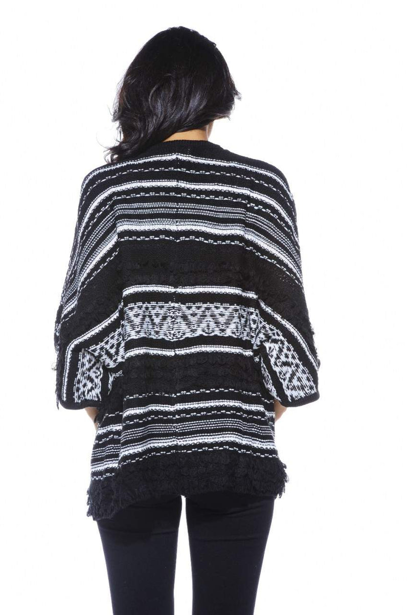 Fringe Aztec Cardigan