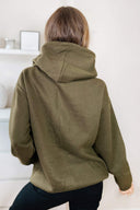 Khaki Saint Oversized Hoodie