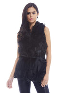 Fur Gillet PU Back Jacket