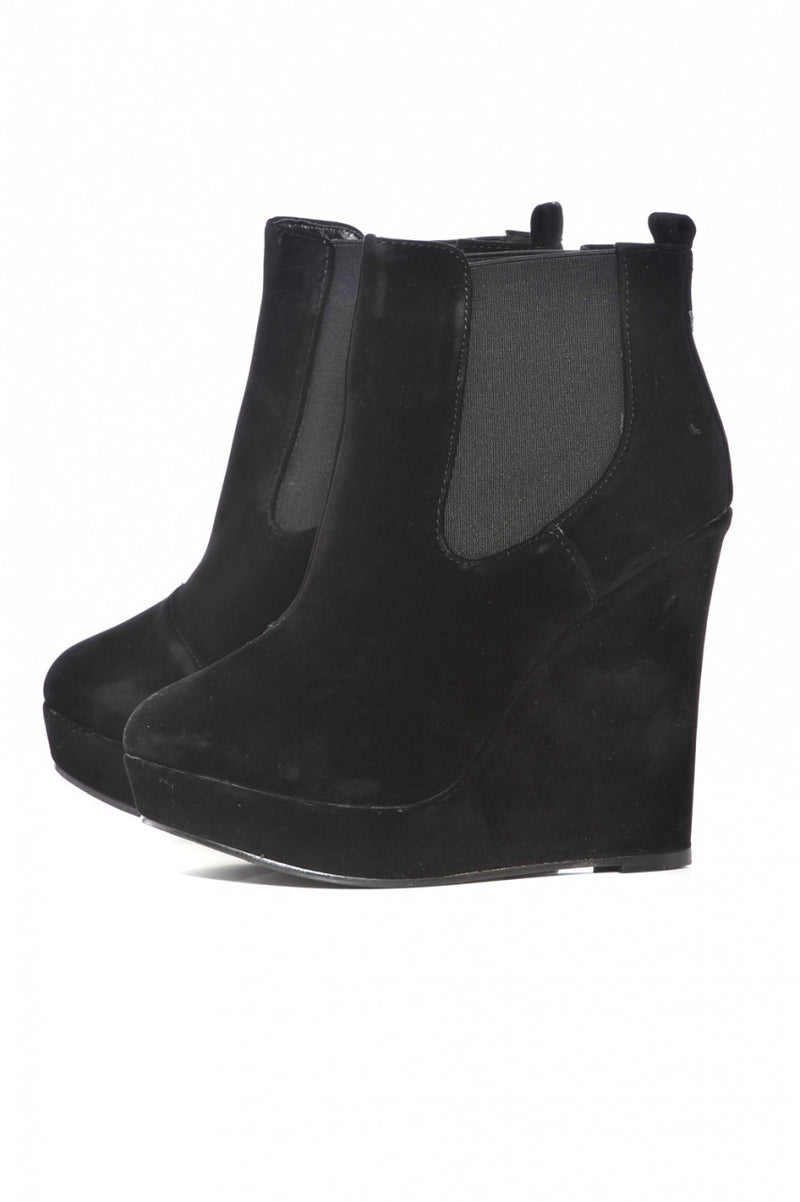 Wedge  Ankle   Boots