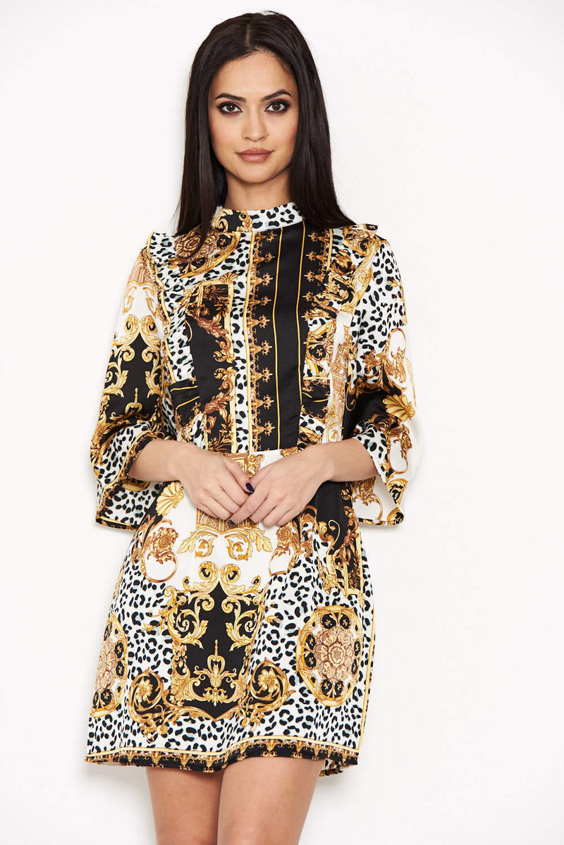 Frill deals day dress