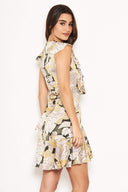 Multi Tie Front Day Dress