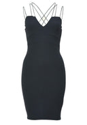 Navy Bodycon Mini Dress