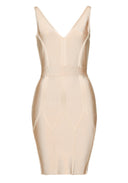 Nude Bodycon Bandage Dress