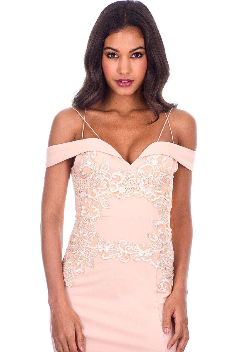 Ax paris red crochet dress cheap