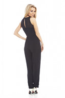 Mesh Top Long Leg Jumpsuit