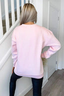 Pink Liberte Printed Sweatshirt