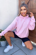 Pink Oversized Hoodie