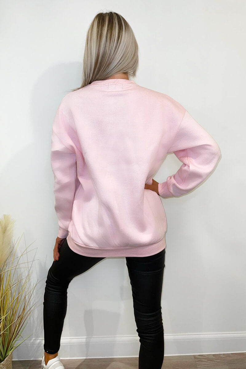 Pink Paris Sweatshirt – AX Paris