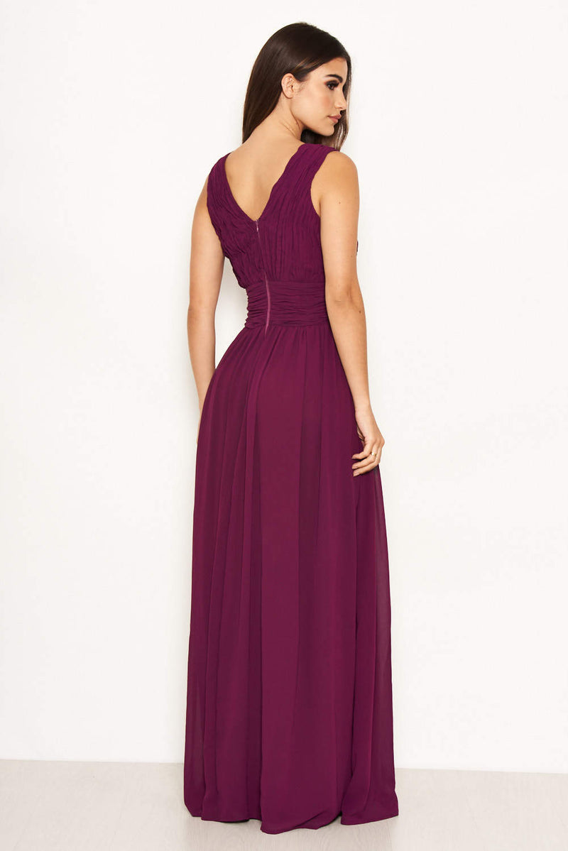 Plum long sale dresses