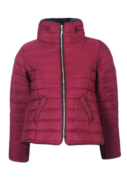 Plum Puffer Jacket