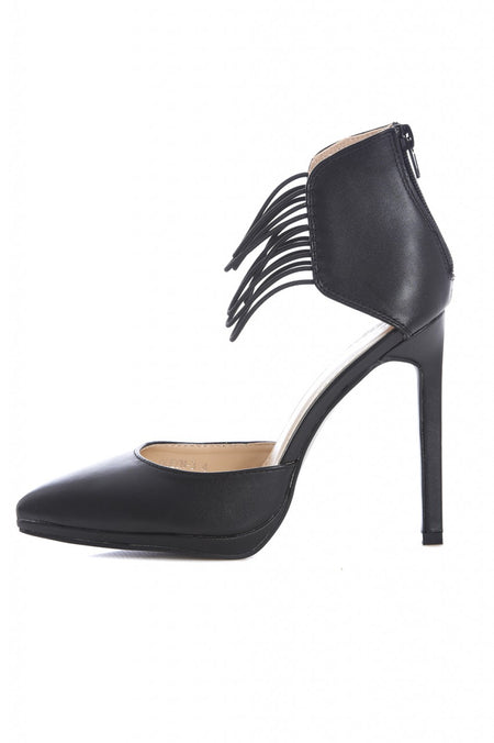 Multi Strap Pointed Heels