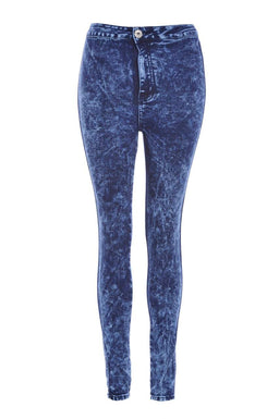 Speckle High Waist Jean