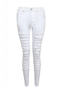White Ripped Jeans