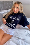 Black Rock and Love T-Shirt
