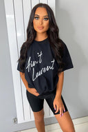Black Aint Laurent T-Shirt
