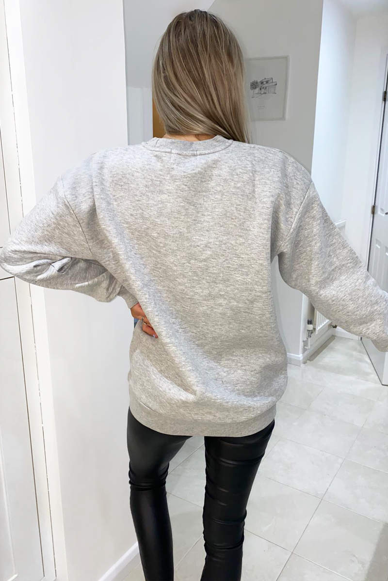 Grey Day Off Sweatshirt