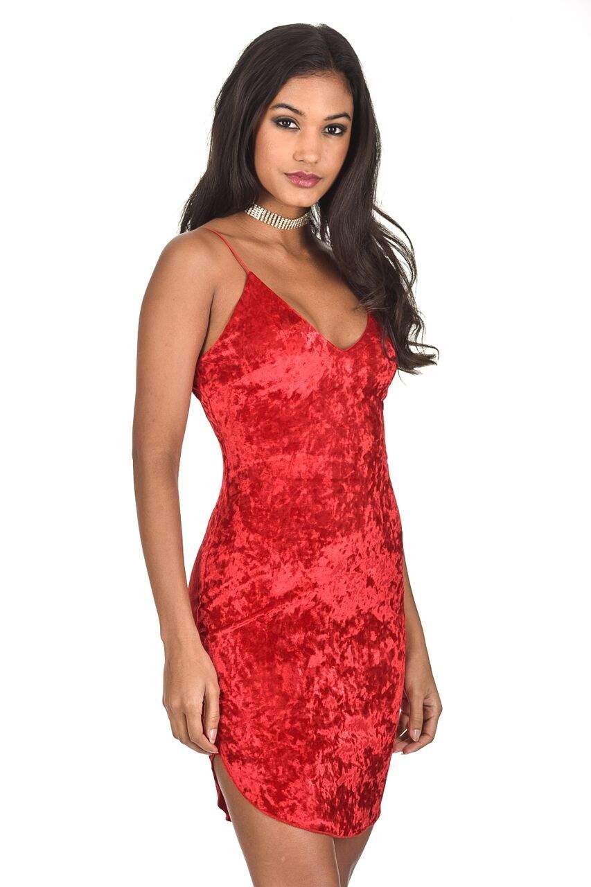 red crushed velvet skater dress Vintage 90s YES Long Sleeve Red Crushed Velvet Skater Dress Burgundy Punk Goth