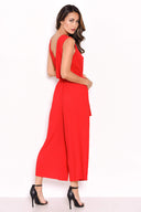 Ax paris pleated jumpsuit 2025