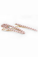 Rose Gold Oversized  2 Piece Hair Clips