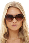 Striped Retro Sunglasses